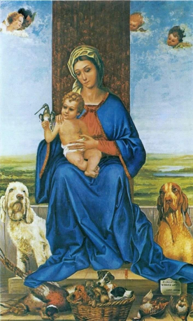 Die Madonna del Beccaccino, Annibale Cerutti 1950